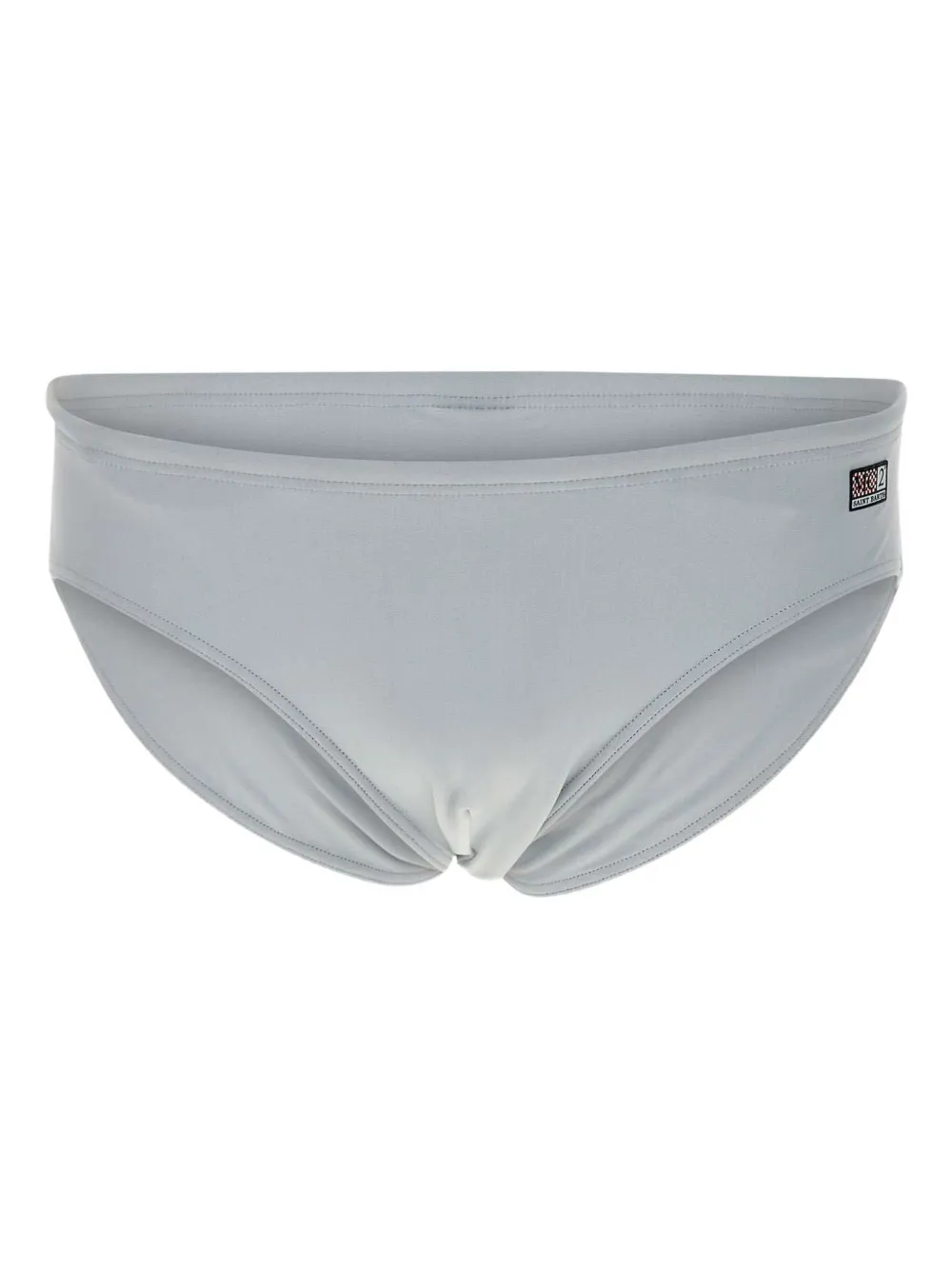 MC2 Saint Barth logo-patch swim trunks | White | Image 1