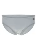 MC2 Saint Barth logo-patch swim trunks - White