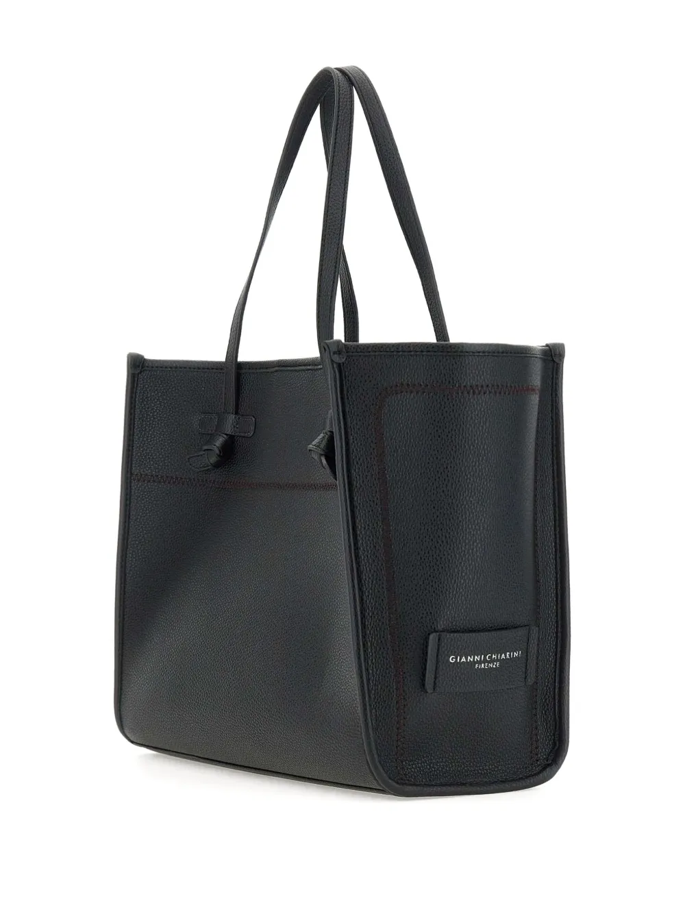 MARCELLA CLUB Geknoopte shopper Zwart