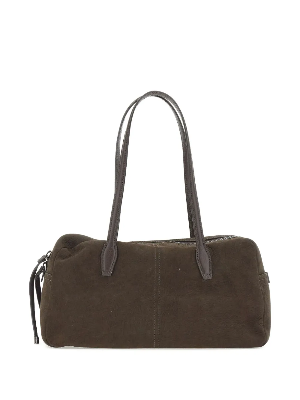GIANNI CHIARINI Suède shopper met handgreep Bruin