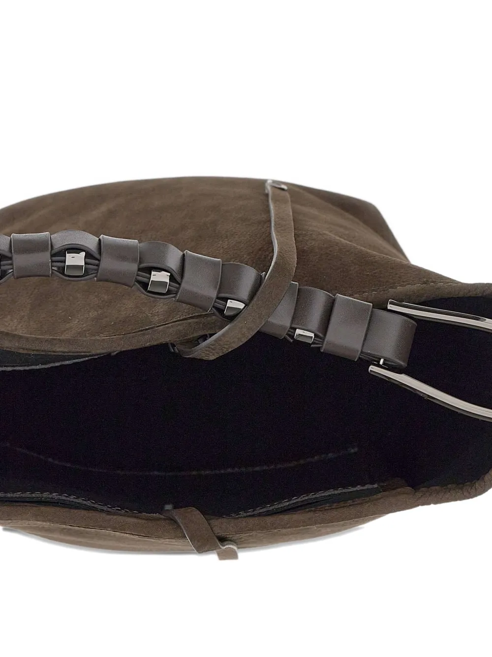 GIANNI CHIARINI Schoudertas met kettinghengsel Bruin