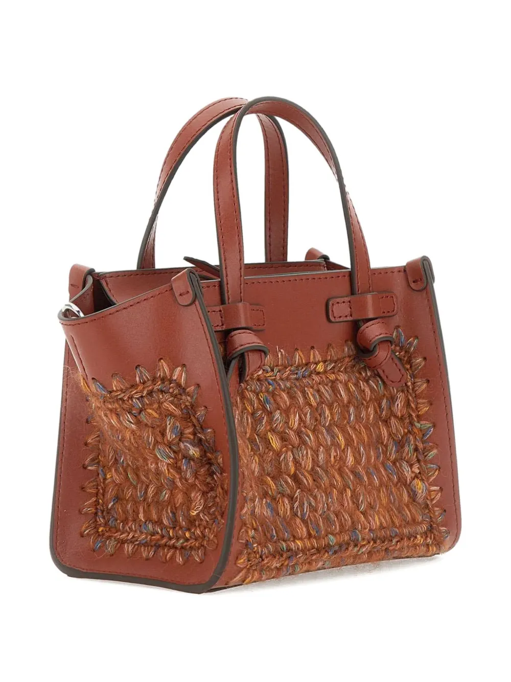 MARCELLA CLUB Leren shopper Bruin