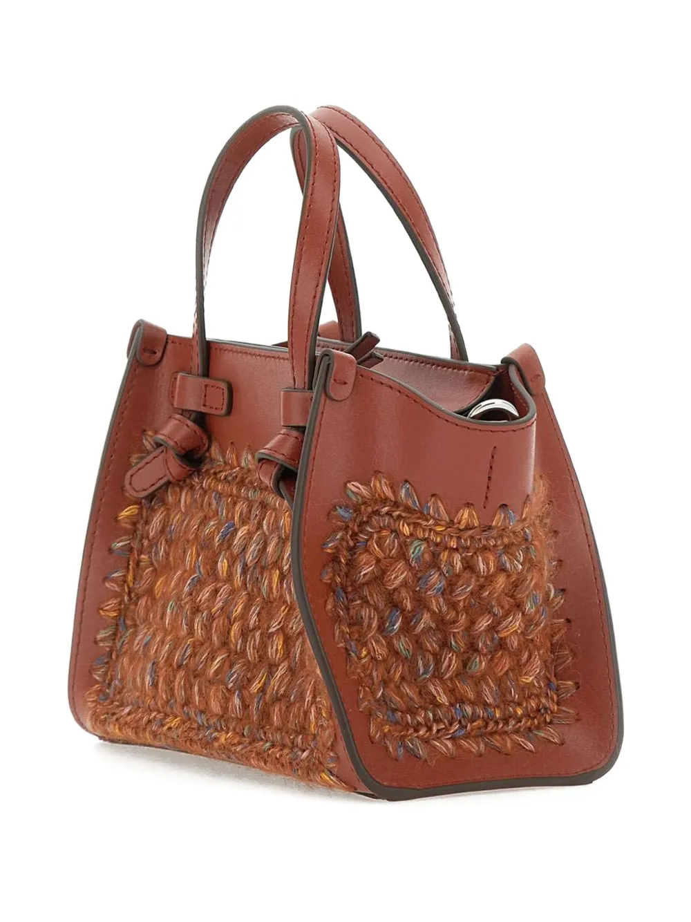 MARCELLA CLUB Leren shopper Bruin