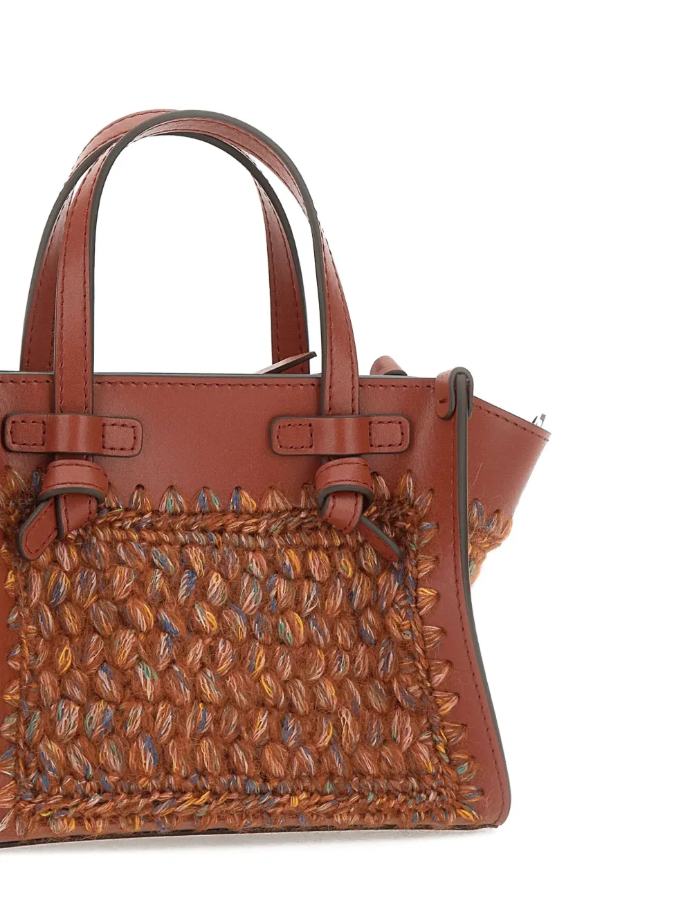 MARCELLA CLUB Leren shopper Bruin