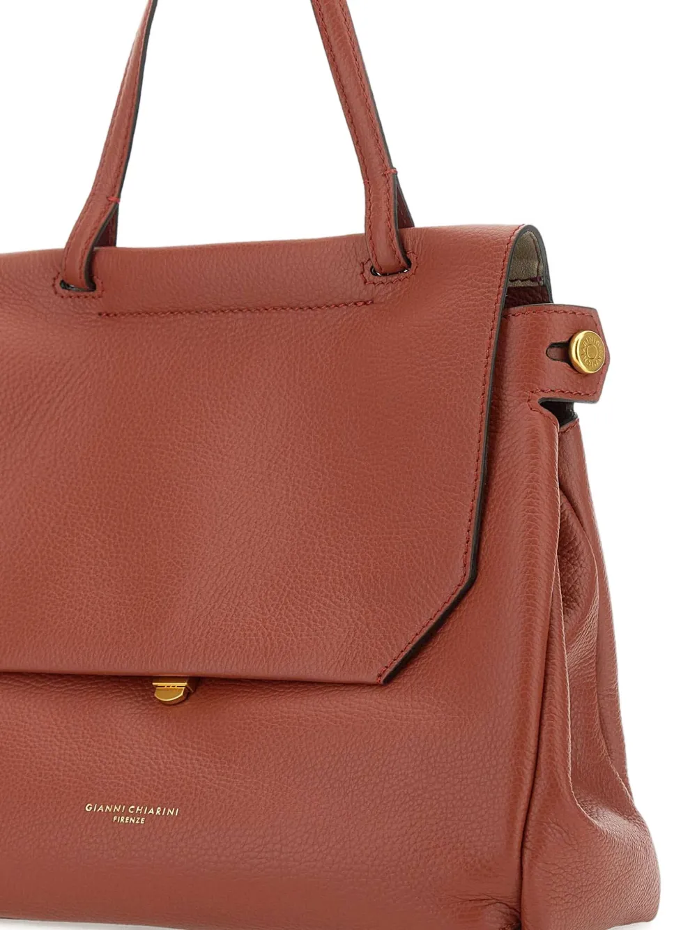 GIANNI CHIARINI Leren shopper Bruin
