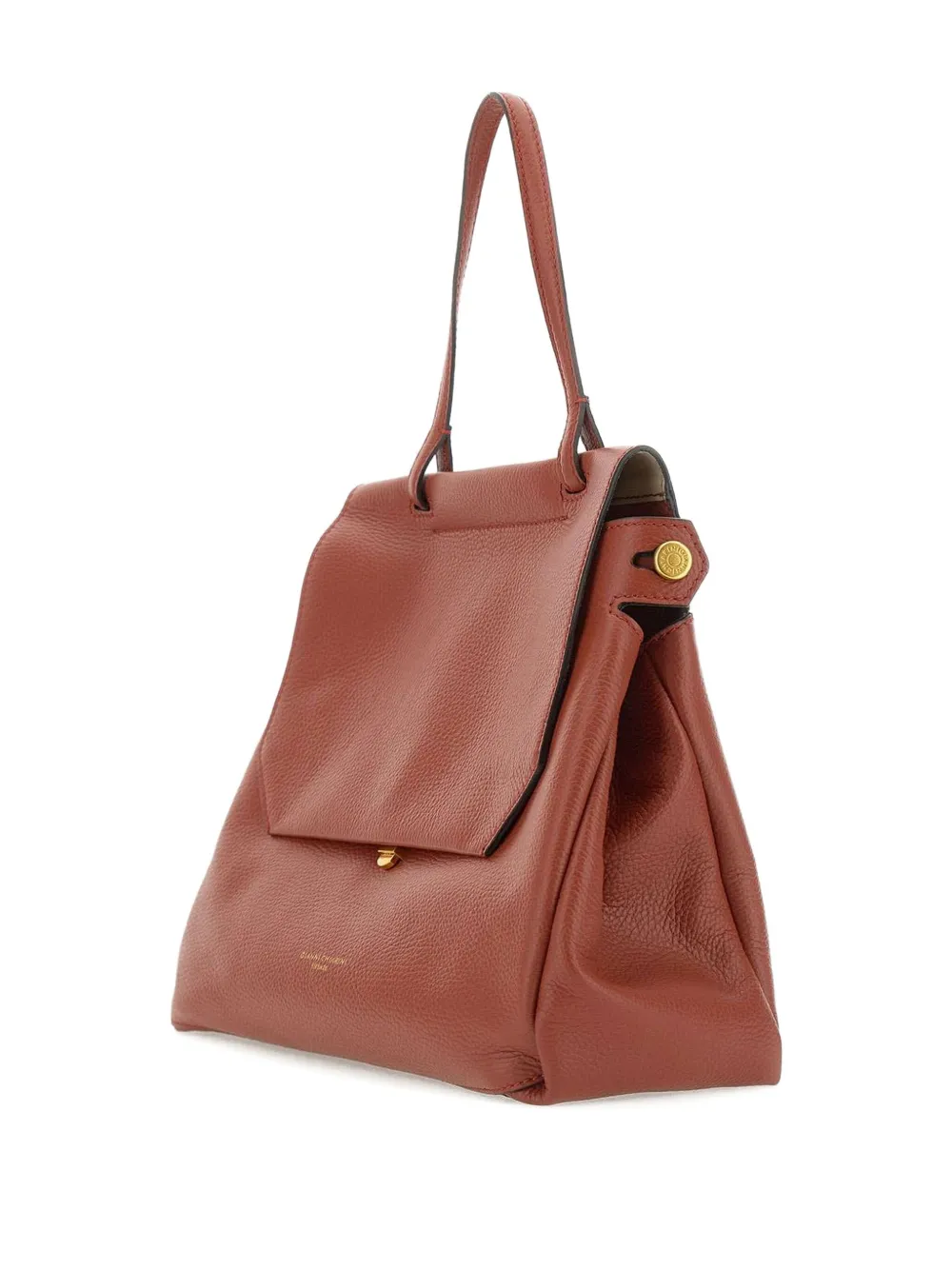 GIANNI CHIARINI Leren shopper Bruin