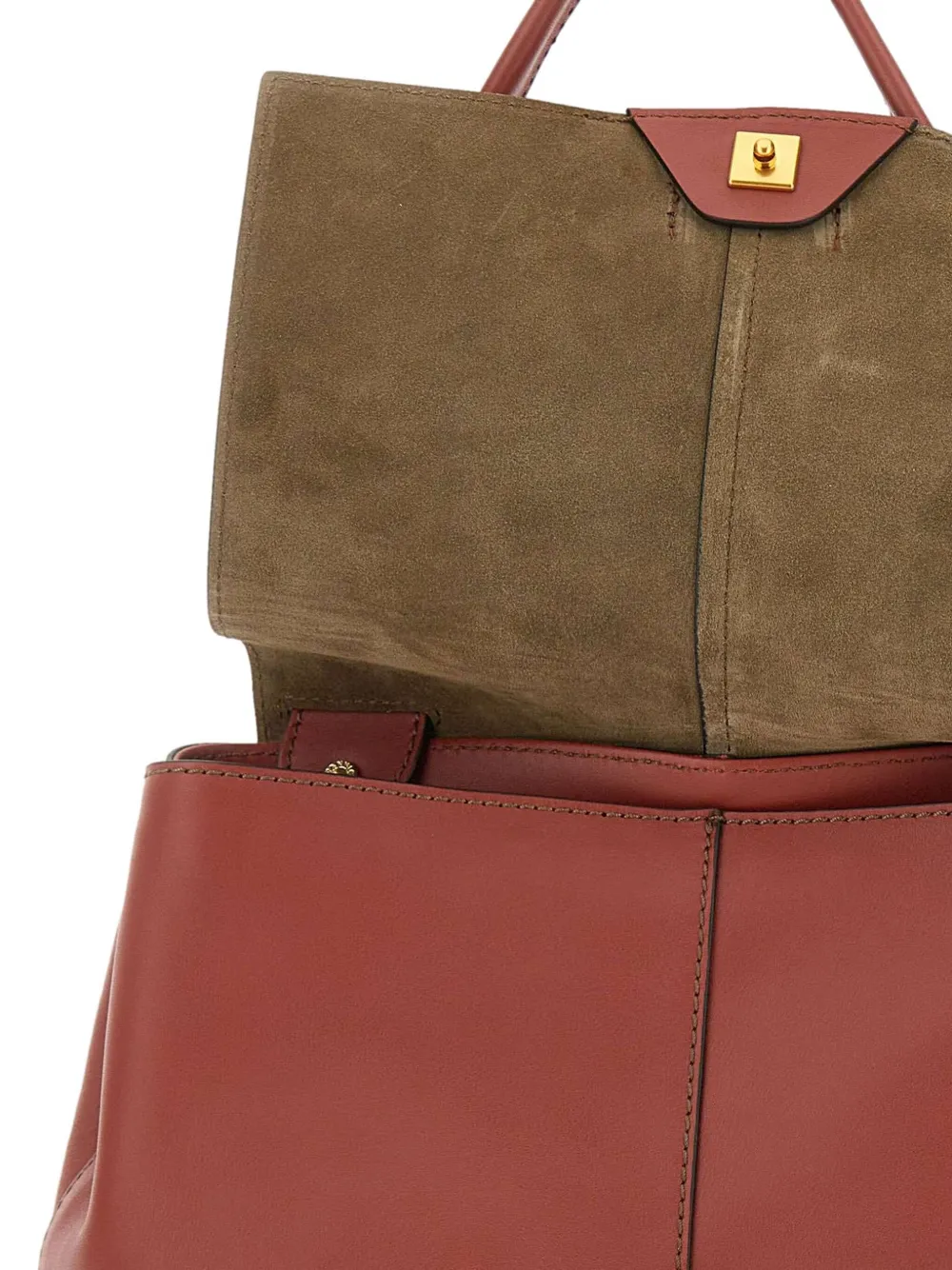 GIANNI CHIARINI Leren schoudertas Rood