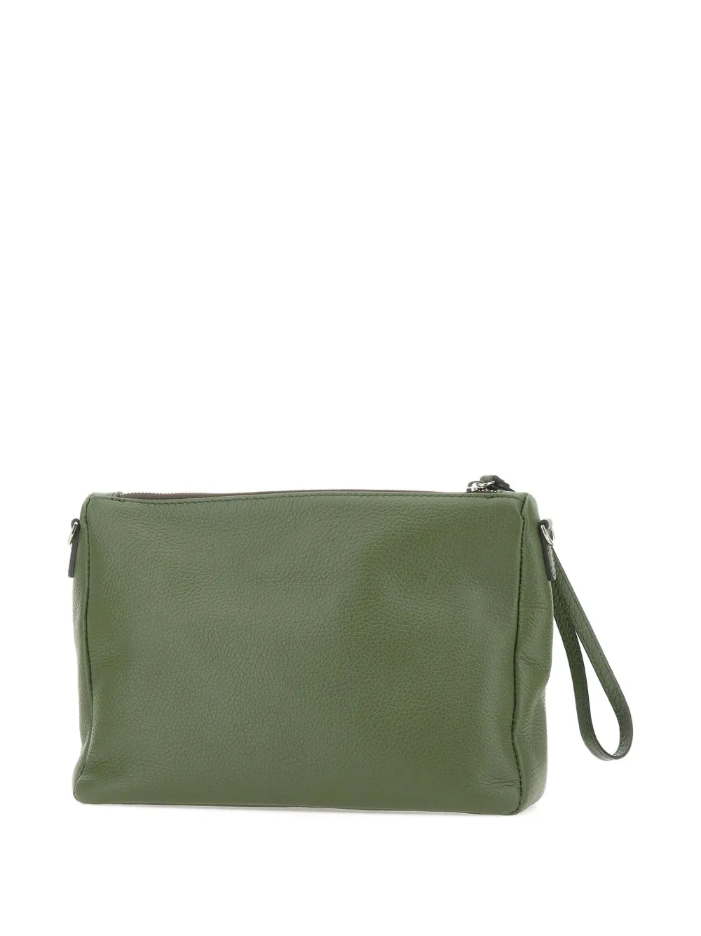 GIANNI CHIARINI Leren clutch Groen