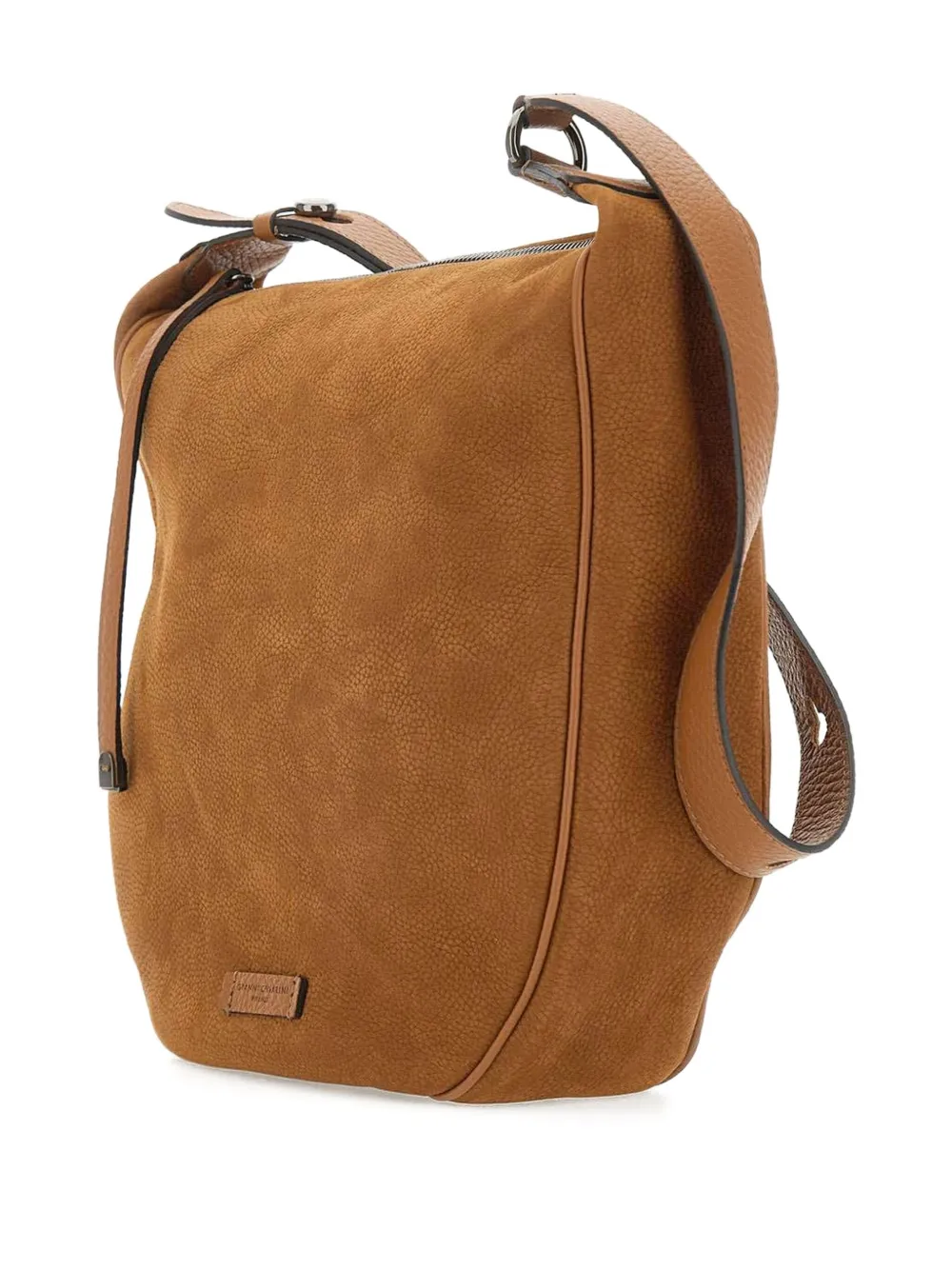 GIANNI CHIARINI Leren schoudertas Bruin
