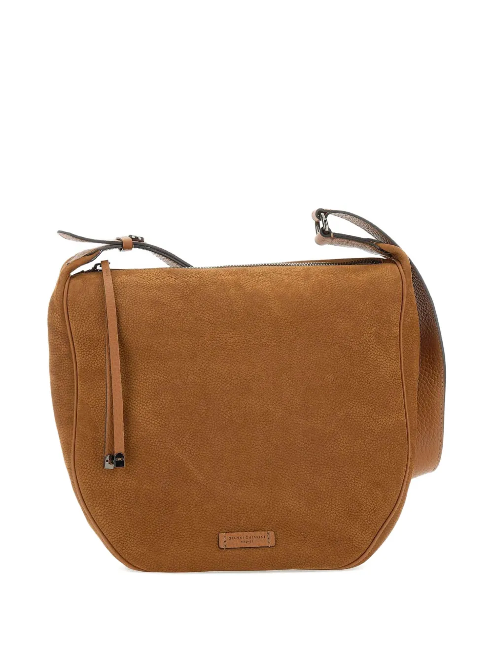 GIANNI CHIARINI leather shoulder bag Bruin