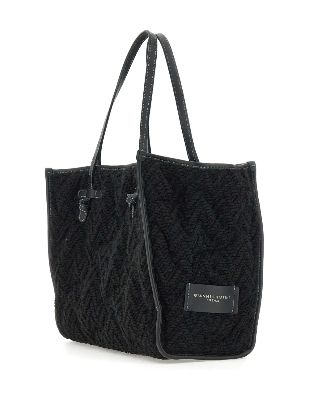 MARCELLA CLUB Shopper met geknoopt detail Zwart