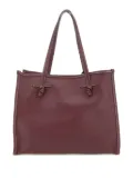 MARCELLA CLUB leather tote bag - Red
