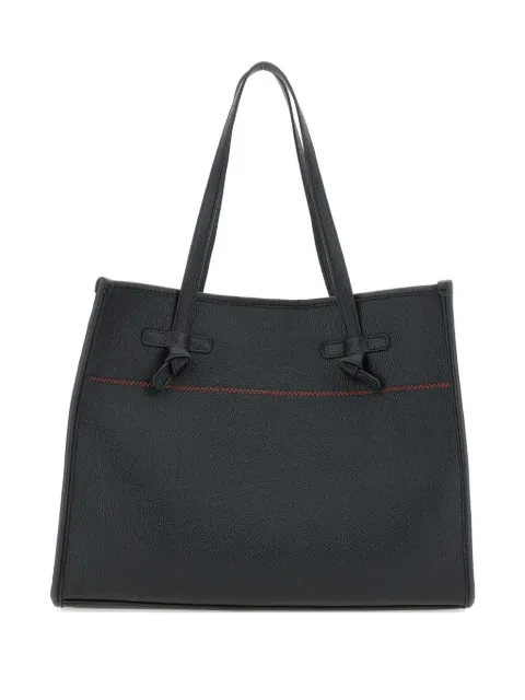 MARCELLA CLUB Marcella textured-leather tote bag