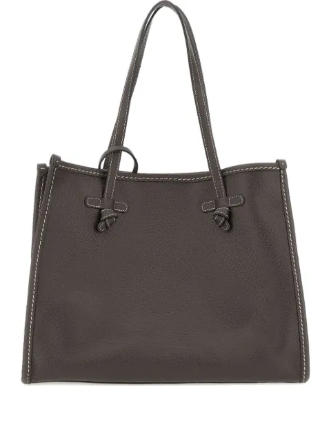 GIANNI CHIARINI Marcella knotted-detail leather tote bag