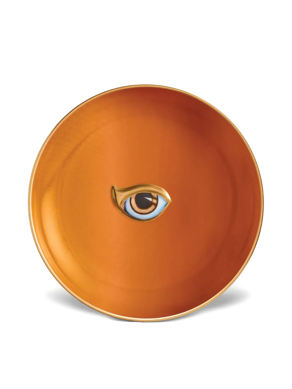 L'Objet Lito eye-motif plate (15cm) | Orange | Image 1