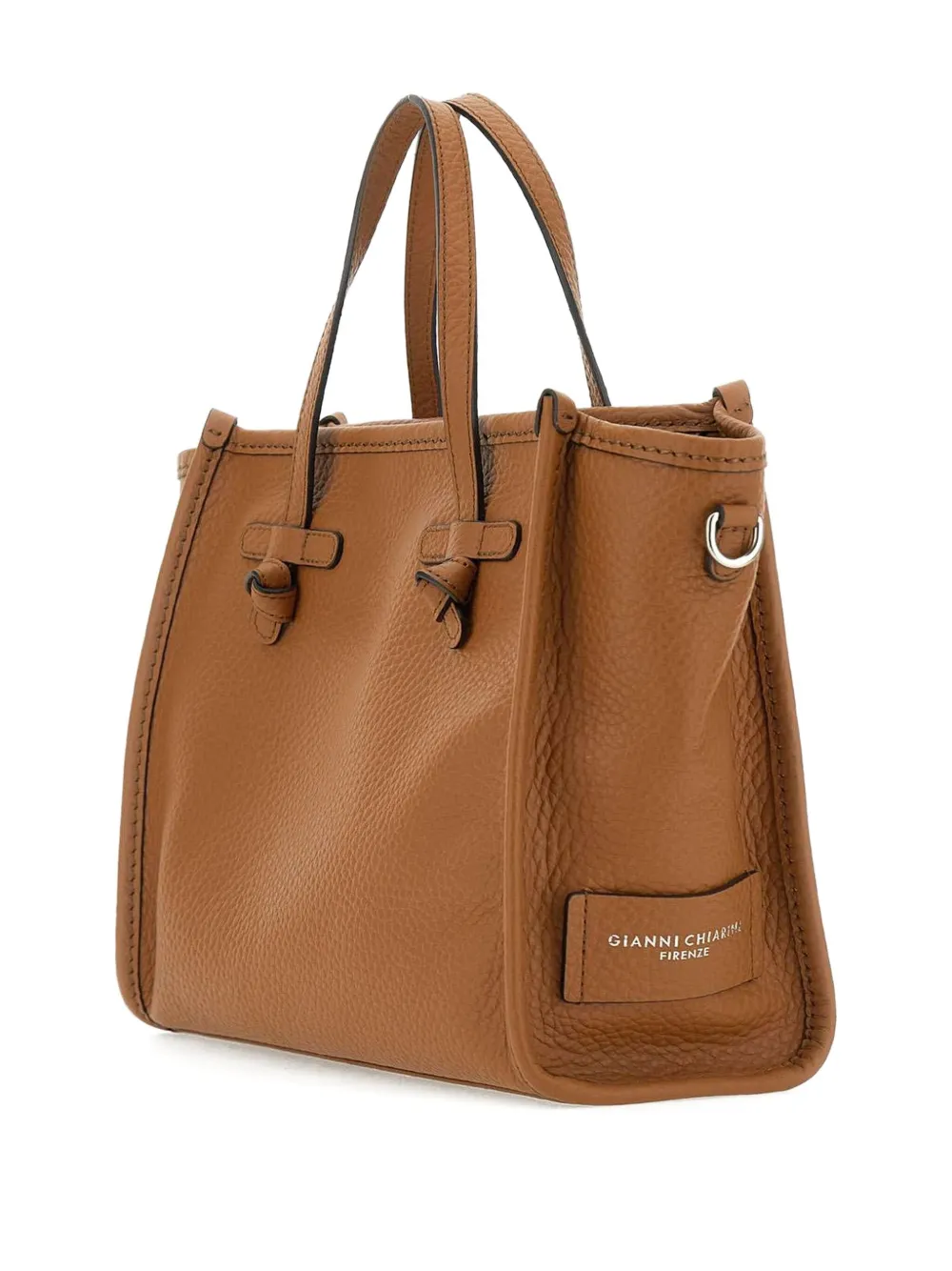MARCELLA CLUB Leren shopper Bruin