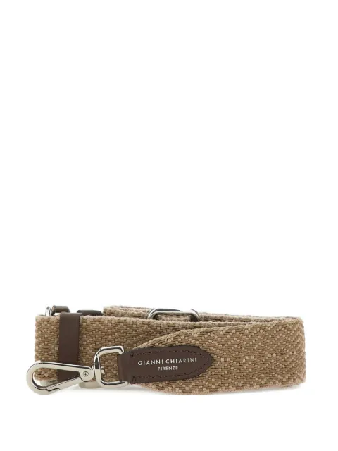 GIANNI CHIARINI logo-patch bag strap