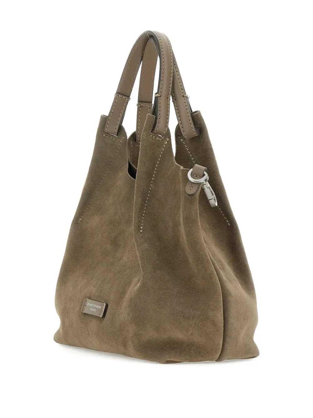 GIANNI CHIARINI Suède shopper Groen