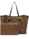 MARCELLA CLUB Club suede tote bag - Brown