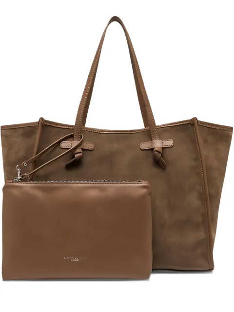 MARCELLA CLUB Club suede tote bag