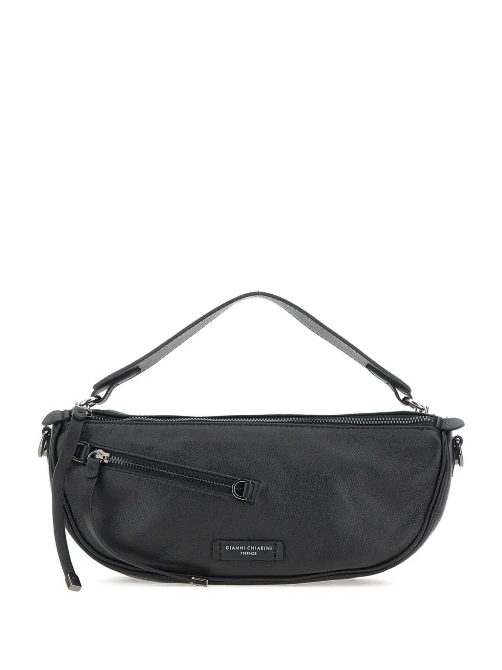 GIANNI CHIARINI Leren shopper Zwart