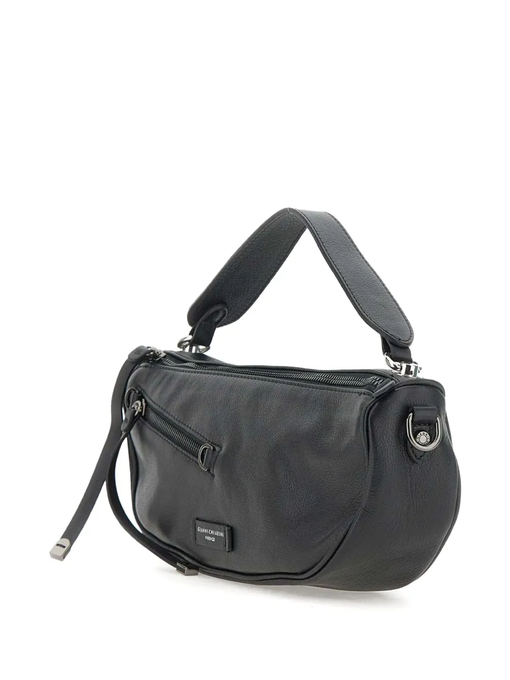 GIANNI CHIARINI Leren shopper Zwart
