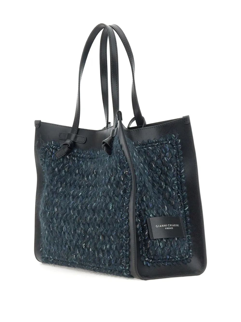 MARCELLA CLUB Shopper met geknoopt detail Zwart