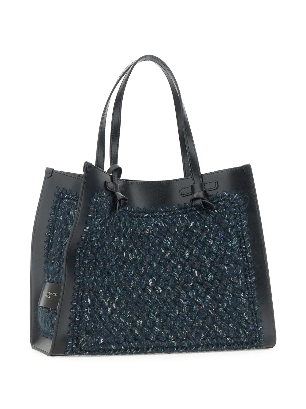 MARCELLA CLUB Shopper met geknoopt detail - Zwart