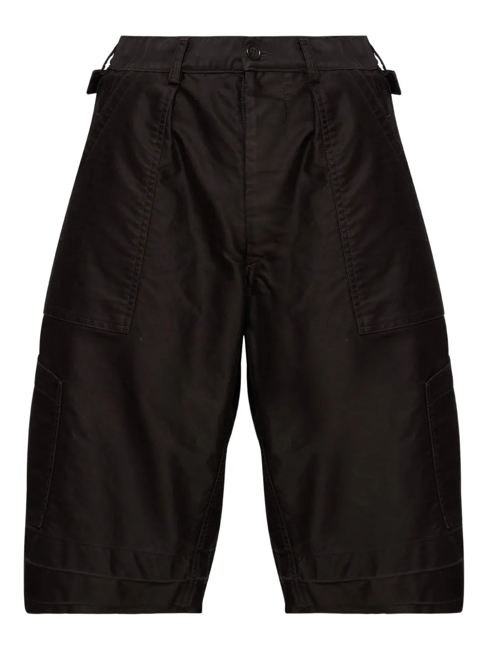 Maison Margiela Katoenen cargo shorts Zwart