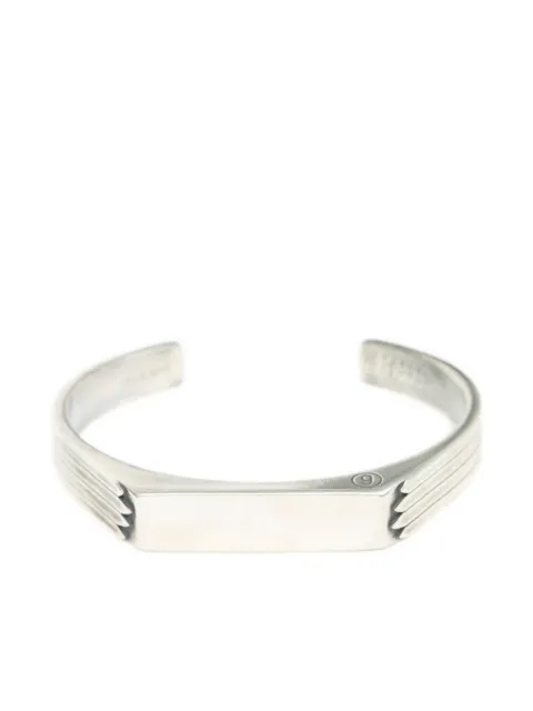 MM6 Maison Margiela brazalete texturizado