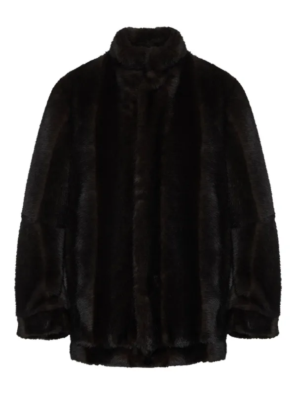 MM6 Maison Margiela エコファージャケット | ブラウン | FARFETCH JP