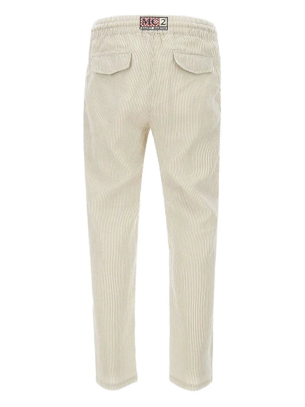 MC2 Saint Barth striped drawstring trousers | Tapered Trousers | Image 2