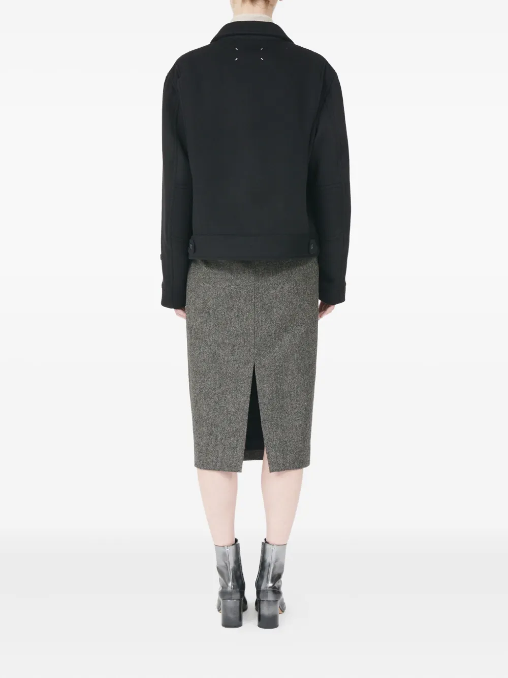 Maison Margiela Jack met klepzak Zwart