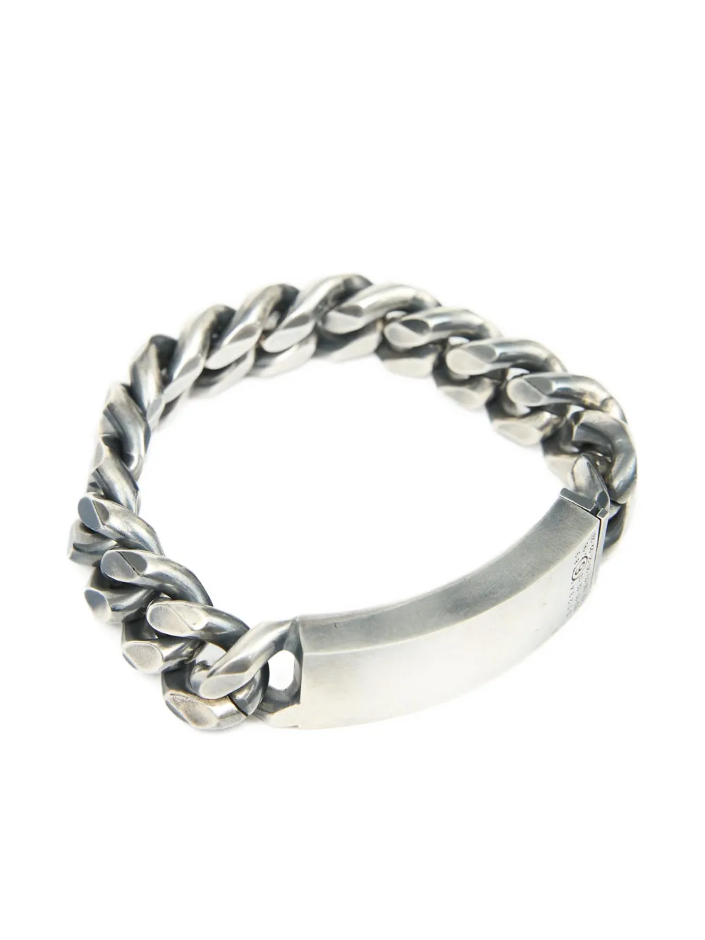 MM6 Maison Margiela curb-chain bracelet | Silver | Image 1