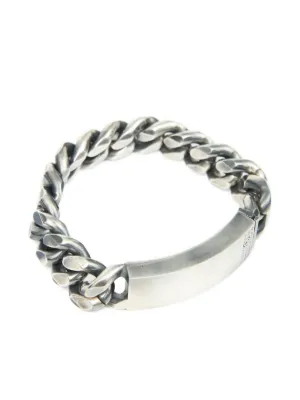 MM6 Maison Margiela カーブチェーン ブレスレット | シルバー