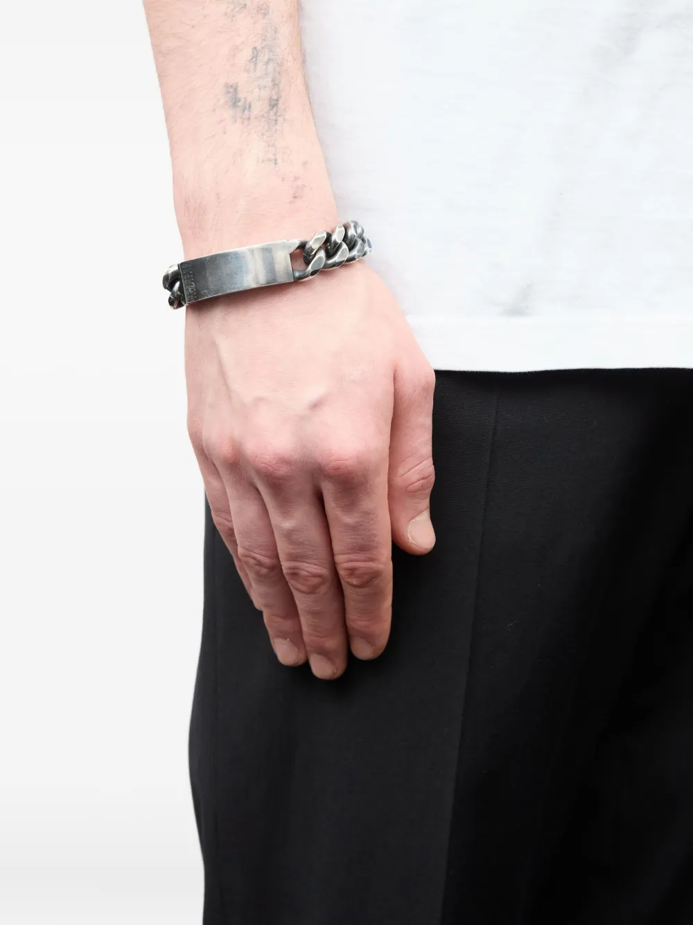 MM6 Maison Margiela curb-chain bracelet | Image 2