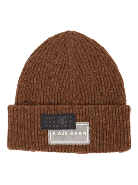 MM6 Maison Margiela 罗纹针织套头帽