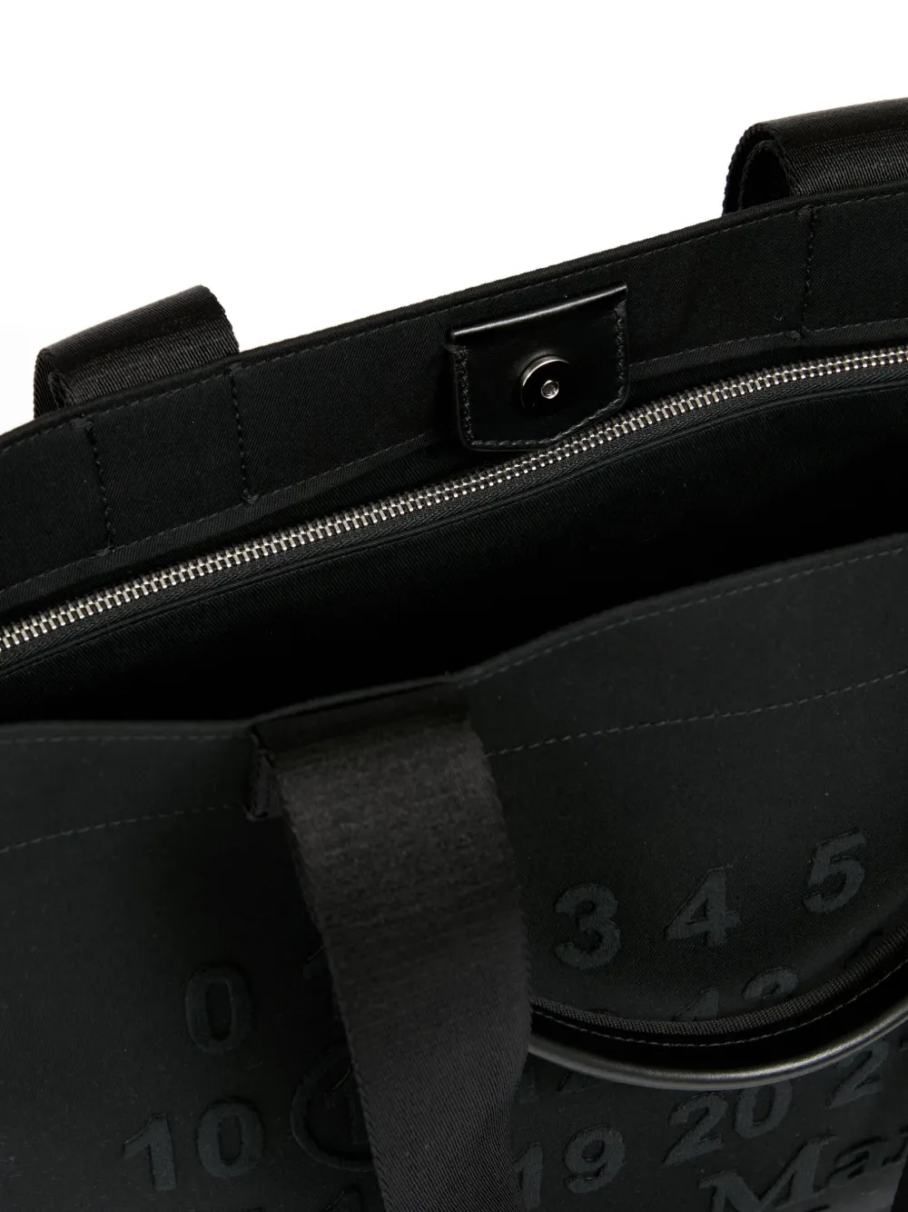 Maison Margiela Cabas kleine shopper Zwart