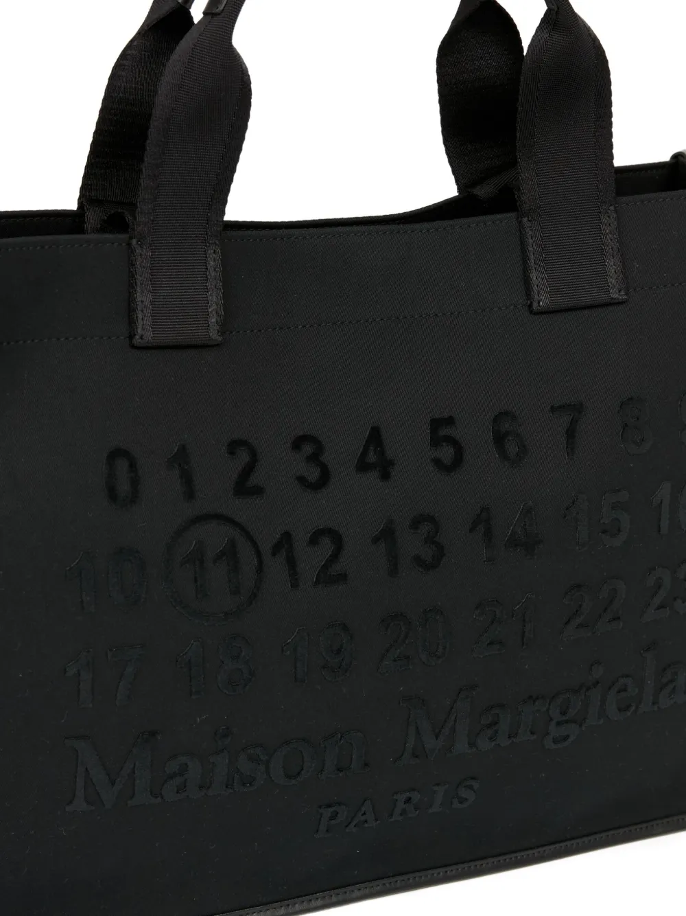 Maison Margiela Cabas kleine shopper Zwart
