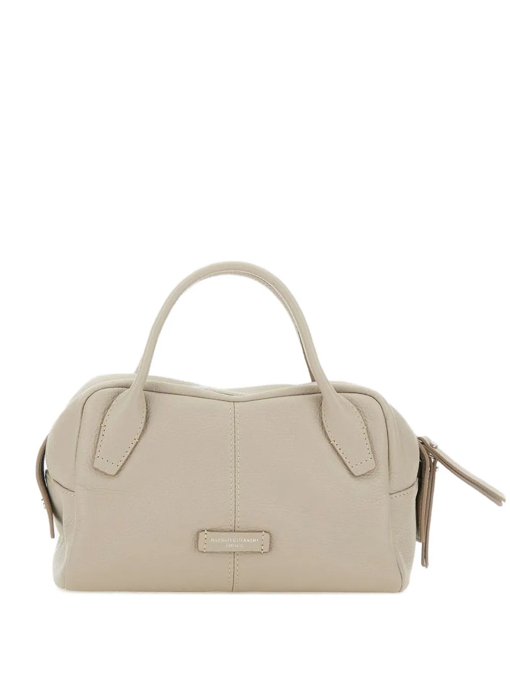 GIANNI CHIARINI Leren shopper Beige