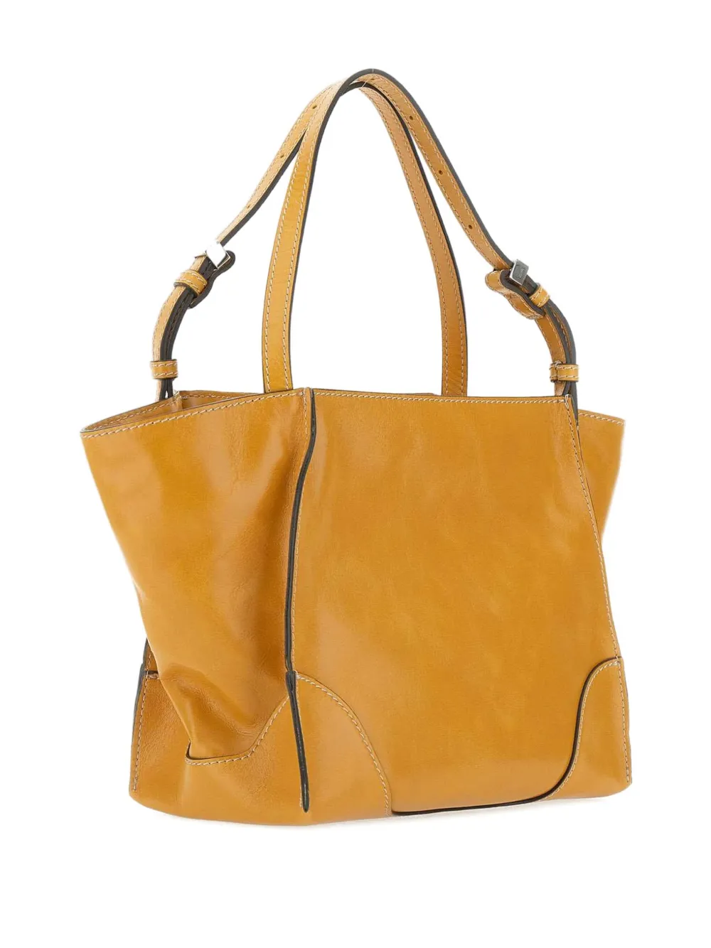 GIANNI CHIARINI Shopper met dubbele handgreep Geel