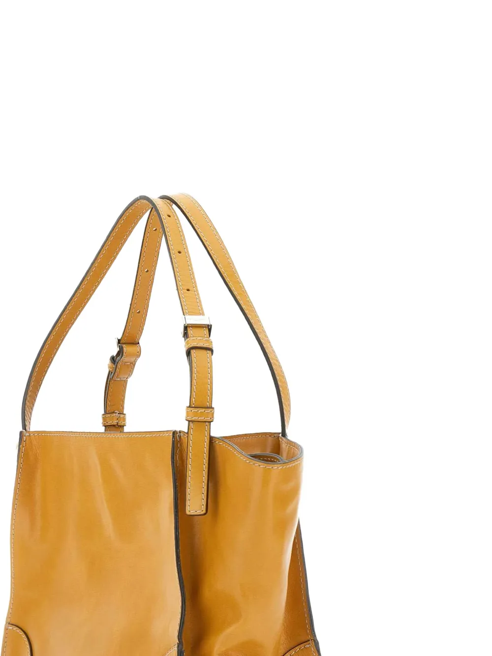 GIANNI CHIARINI Shopper met dubbele handgreep Geel