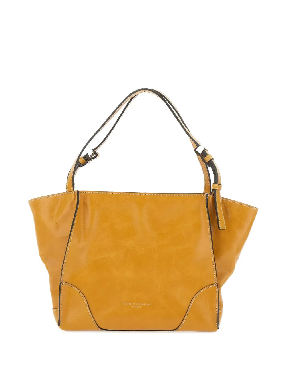 GIANNI CHIARINI Shopper met dubbele handgreep Geel