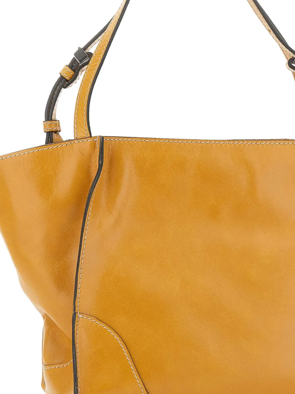 GIANNI CHIARINI Shopper met dubbele handgreep Geel