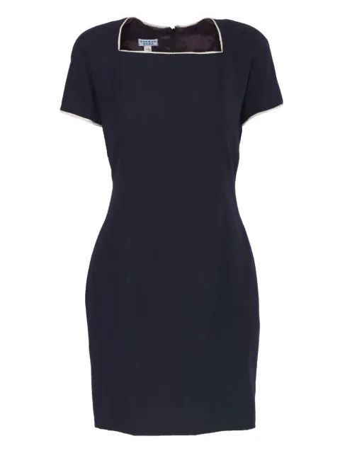 Vintage wool midi dress