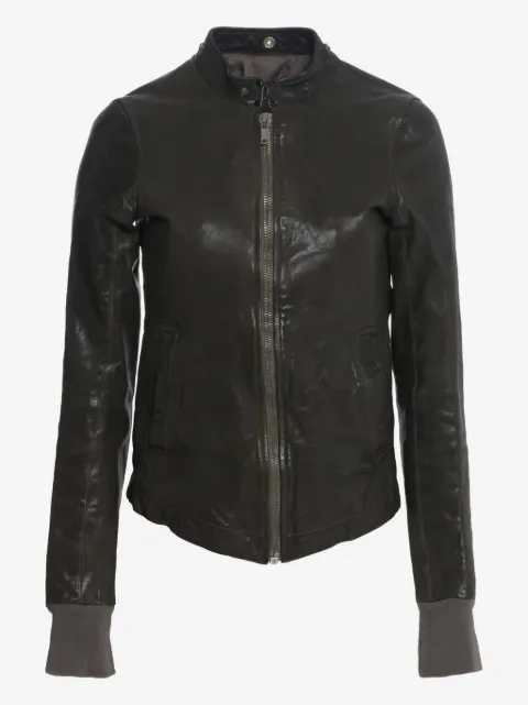 Rick Owens Vintage læderjakke med lynlås