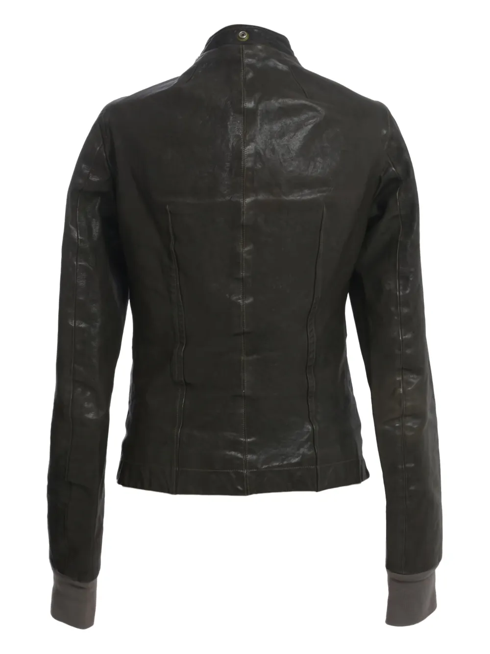 Rick Owens Vintage chamarra de piel con cierre | Image 2