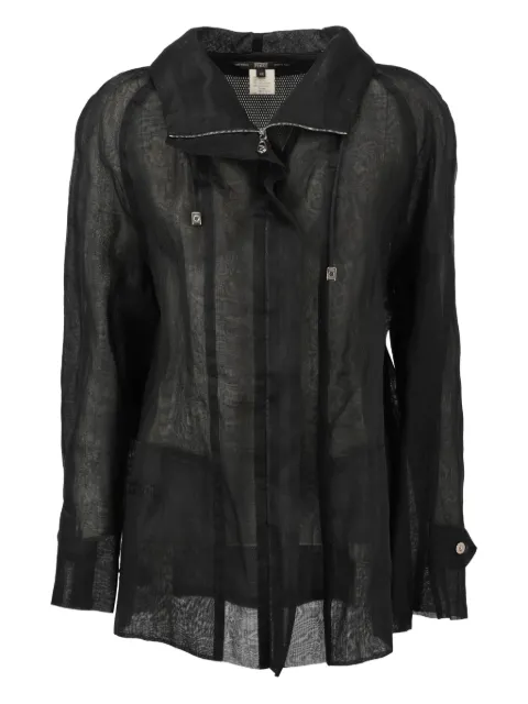 Gianfranco Ferré Pre-Owned semi-sheer jacket