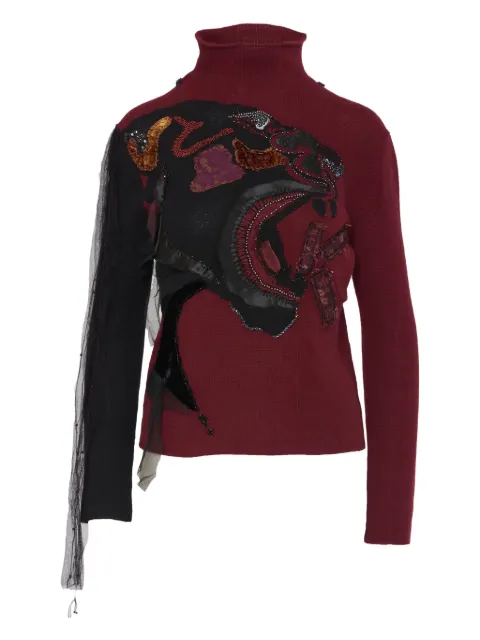 Krizia Pre-Owned cashmere sweater 