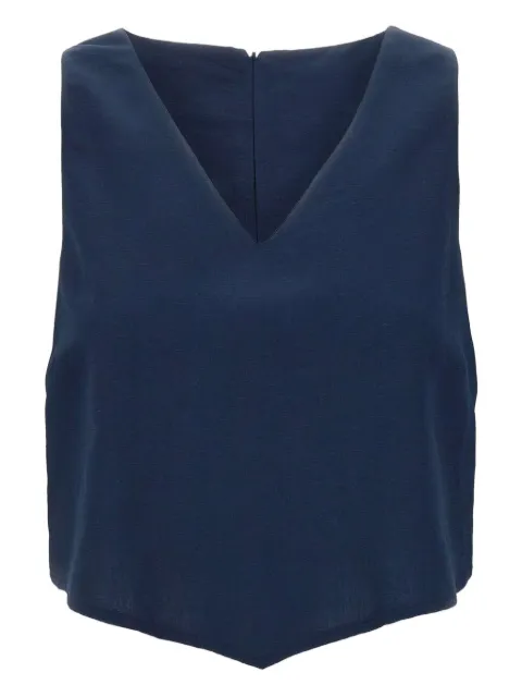 kaos V-neck crop top 